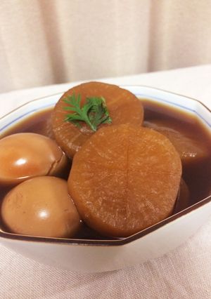 大根と卵の煮物。圧力鍋で簡単しみしみ！-レシピのメイン写真
