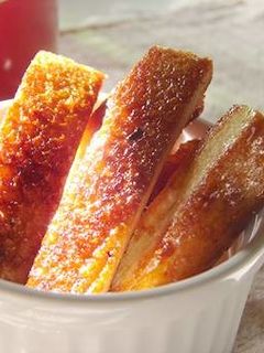 フライパンでパンの耳バターシュガーラスク-レシピのメイン写真