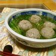 挽肉れんこん団子のスープ☆エスニック風味