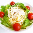 ヨーグルトで バーニャカウダソースパスタ