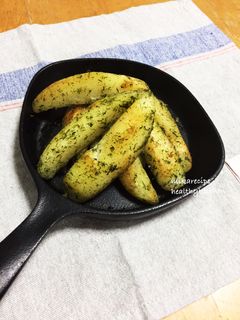 フライパンで簡単フライドポテトのり塩味-レシピのメイン写真