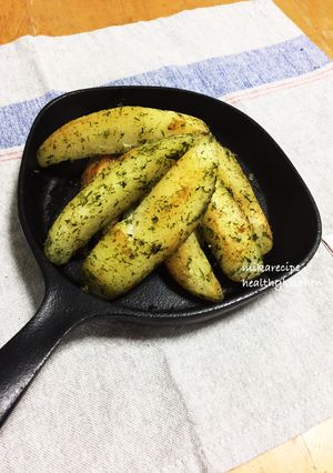 フライパンで簡単フライドポテトのり塩味-レシピのメイン写真