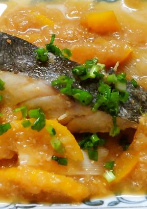 フライパンで簡単！タラの柚子味噌煮♪-レシピのメイン写真
