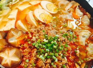 市販のスープいらず☆簡単ピリ辛担々鍋-レシピのメイン写真