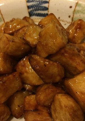 コロコロ里芋の揚げ焼き照り焼きポテト-レシピのメイン写真
