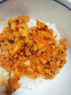 まぜるだけ♪激辛納豆丼!!-レシピのメイン写真