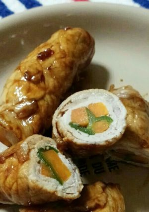 レンジで時短！お弁当にも定番の肉巻き野菜-レシピのメイン写真