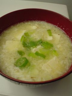 卵白消費に☆とろとろ~なお味噌汁-レシピのメイン写真