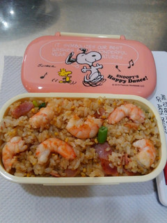 エビチャーハン弁当-レシピのメイン写真