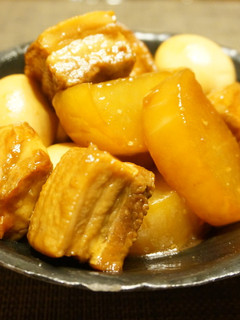圧力鍋でコッテリ系豚の角煮。-レシピのメイン写真