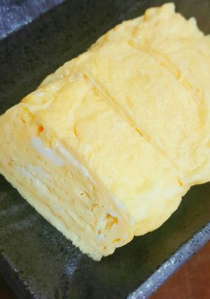 甘くない卵焼き～焼き方コツあり～-レシピのメイン写真