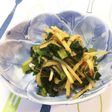 節約レシピ 大根の葉と皮のおかか炒め
