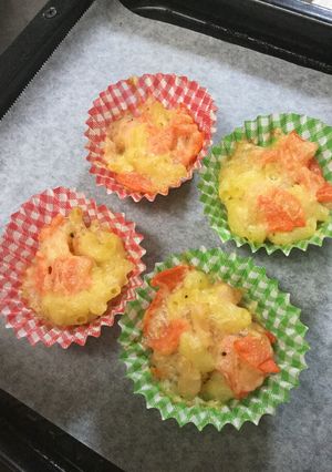 お弁当用マカロニチーズ焼き-レシピのメイン写真