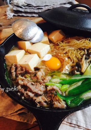 めんつゆで簡単！肉豆腐♡-レシピのメイン写真