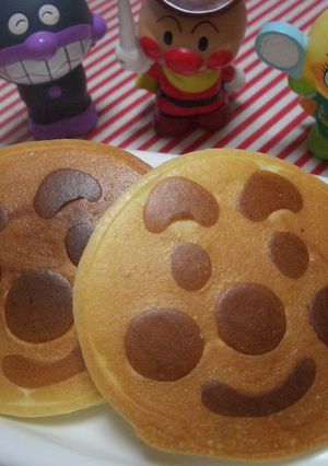☆アンパンマン　ホットケーキ☆-レシピのメイン写真