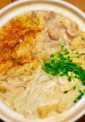 分離しない☆濃厚！豆乳キムチ鍋-レシピのメイン写真