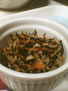 ひじきと切り干し大根の三色炒め-レシピのメイン写真