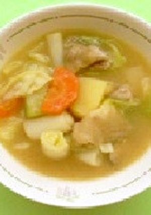 ねぎと鶏肉のみそバター煮込み-レシピのメイン写真