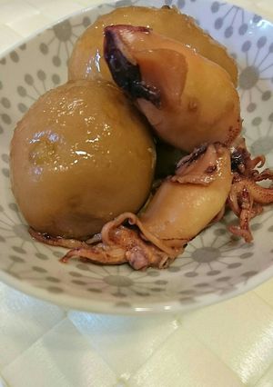 豆いかとさといもの煮物-レシピのメイン写真