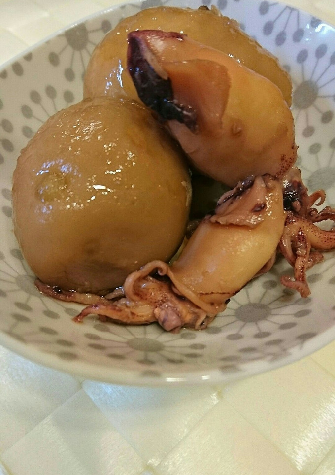 豆いかとさといもの煮物-レシピのメイン写真