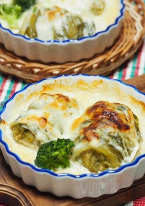 【京都丹波】和風ロール白菜白味噌チーズ焼-レシピのメイン写真
