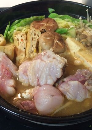 ぷりぷり♡アンコウの味噌キムチ鍋-レシピのメイン写真
