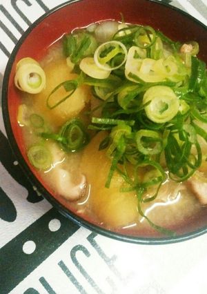 ゴマ油が決めて♡美味しい豚汁♡だご汁♡-レシピのメイン写真