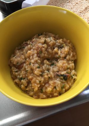 鯖の味噌煮缶でおじや♡-レシピのメイン写真