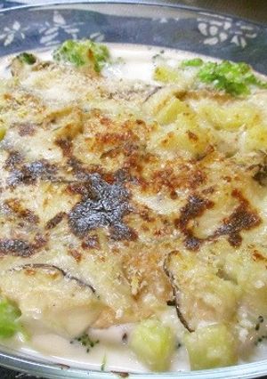 トースターで簡単に♪鮭クリームグラタン-レシピのメイン写真