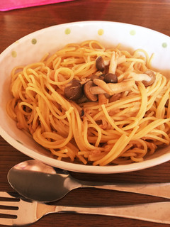 フライパン1つでツナとしめじの和風パスタ-レシピのメイン写真