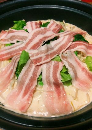 ☆ダシダで作る野菜たっぷりピリ辛豆乳鍋☆-レシピのメイン写真