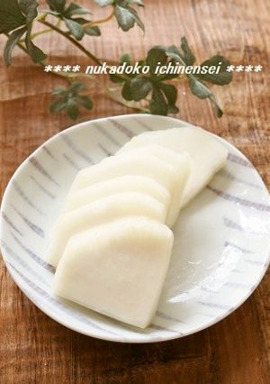 子ども喜ぶ　かぶのぬか漬け-レシピのメイン写真