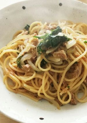 簡単しそツナパスタ-レシピのメイン写真
