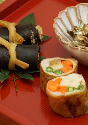 高野豆腐de八幡巻き-レシピのメイン写真