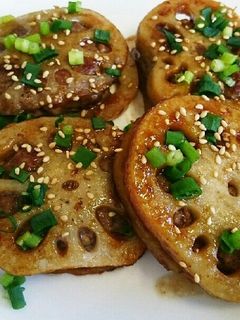 超簡単☆れんこんのはさみ焼き-レシピのメイン写真