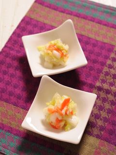 きび酢入り簡単白菜漬け-レシピのメイン写真