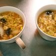 ふわふわ卵としめじの中華スープ♪
