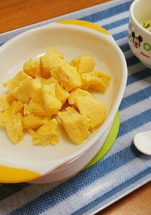 【離乳食】掴み食べフレンチトースト-レシピのメイン写真