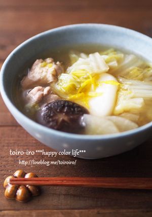鶏のダシで★我が家のお雑煮-レシピのメイン写真