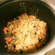 鮭としめじの炊き込みご飯