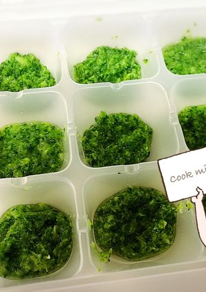 離乳食初期　レンジで簡単ブロッコリー-レシピのメイン写真