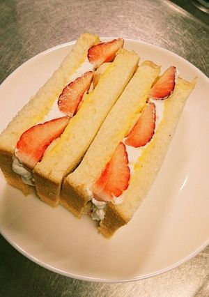 ☆手作りフルーツサンド☆-レシピのメイン写真