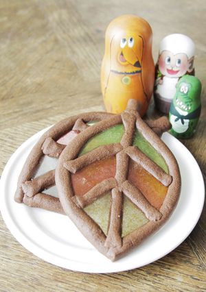にじいろのステンドグラスクッキー-レシピのメイン写真