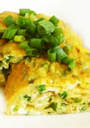 薬味じゃなく使って　青ねぎの玉子焼き-レシピのメイン写真