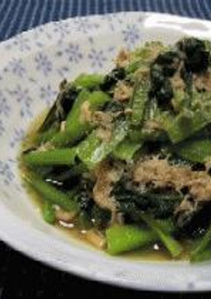 小松菜とツナの炒め物-レシピのメイン写真