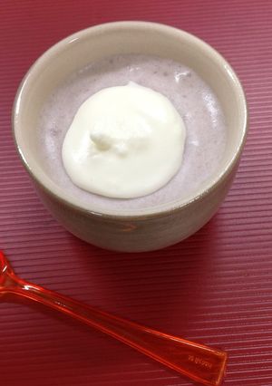 あずきムースを薄皮饅頭で♪-レシピのメイン写真