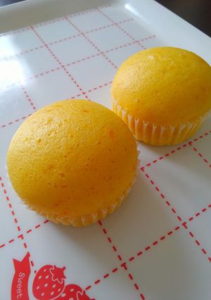 かぼちゃフレークで蒸しパン-レシピのメイン写真