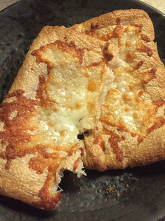 低糖質なおやつ♪ パリッパリなお揚げピザ-レシピのメイン写真