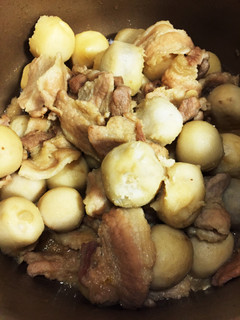 さといもと豚バラの甘辛煮♡-レシピのメイン写真