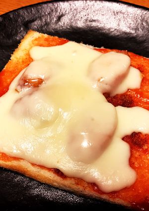 お手軽ピザ風✨-レシピのメイン写真
